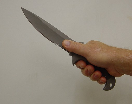 Knife Grip technique: Modified Saber