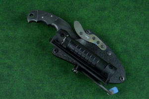 Appearance of the HULA on Jay Fisher's tactical, combat, counterterrorism knives