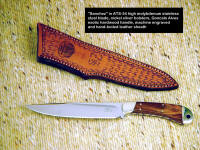 "Sanchez Boning" knife: high chromium tool steel fine cutlery for boning or utillity use