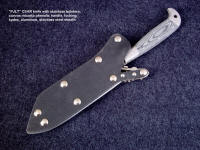 Locking kydex, stainless steel sheath on PJLT CSAR knife