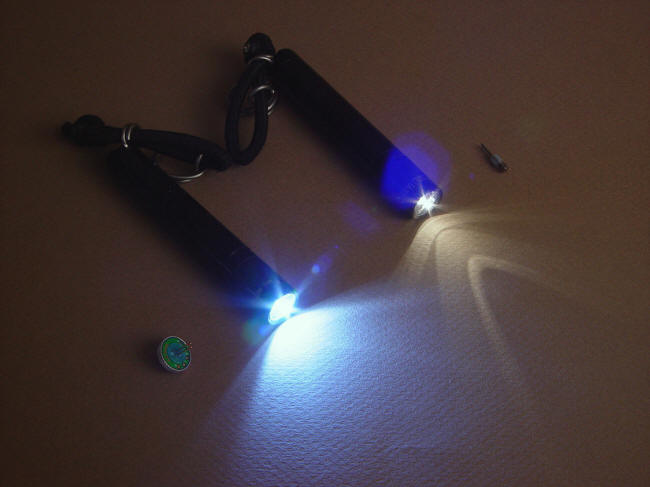 Flashlight modification from filament to LED