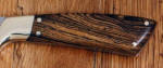 Knife Handle Material: Bocote hardwood