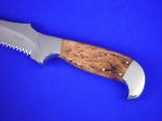 Stabilized Box Elder burl, natural color. This is a very lightweight and durable wood