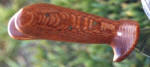 Lacewood custom knife handle