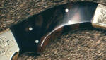 Maccassar Ebony Hardwood Custom Knife Handle