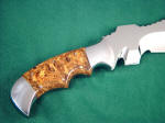 Knife handles, exotic woods: Olive wood burl