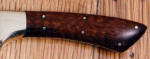 Snakewood knife handle