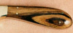 Zebrawood Exotic Wood knife handle